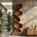 Contemporary Sculptural Display Shelf For Living Room
