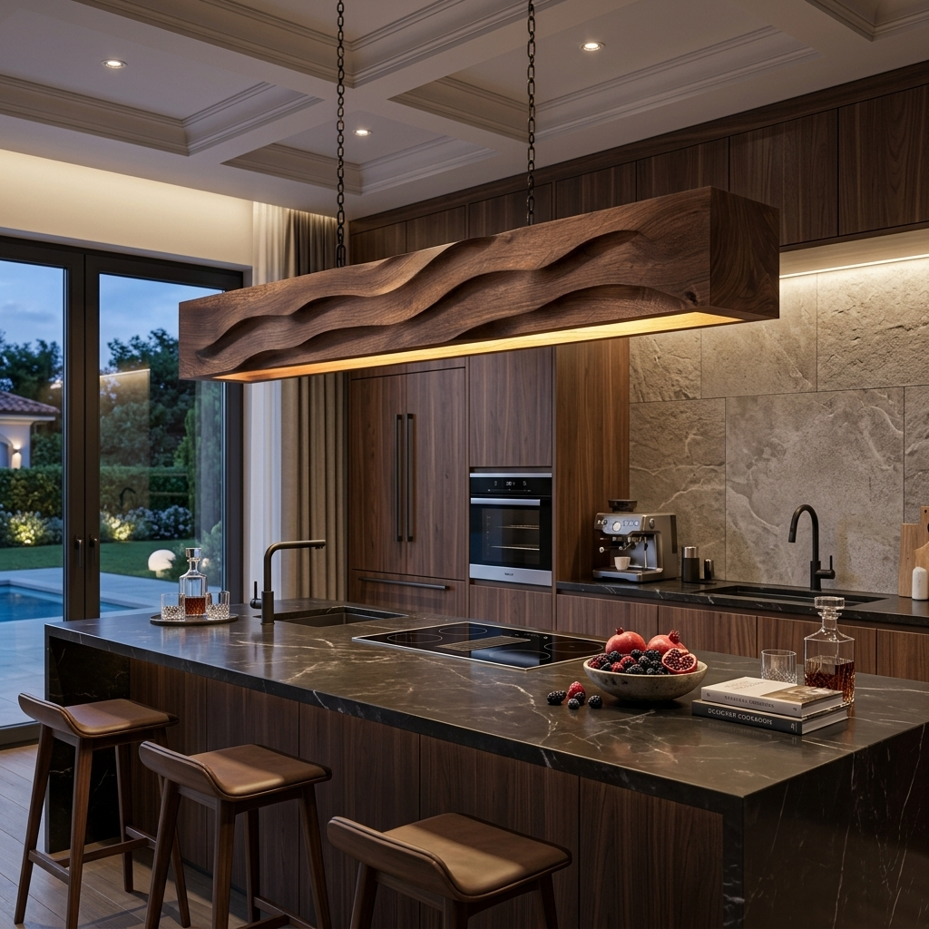 Elegant Dining Light Combining Modern Design For Kitchen