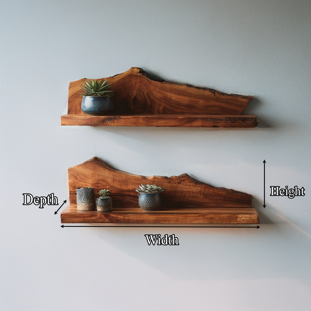 Custom Floating Shelves Living Room Decoration Gift