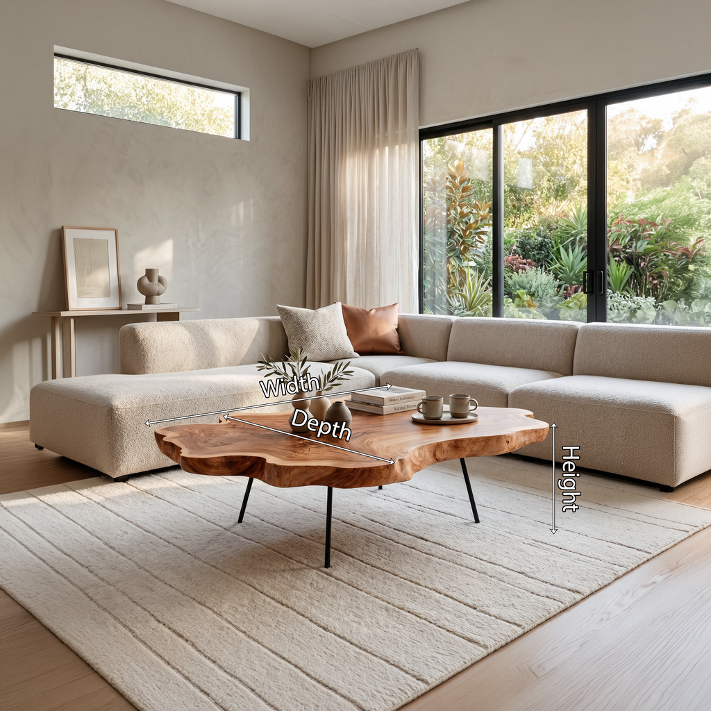 Mid Century Coffee Table For Elegant Room Setting