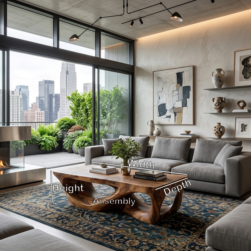 Minimal Coffee Table For Living Room Interiors