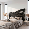 Organic Driftwood Headboard Wooden Bed Headboard For Bedroom