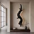 Rustic Organic Wall Lamp Sculpture