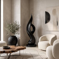 Farmhouse Organic Wood Sculpture For Luxury Bedroom Home Decor