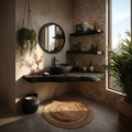 Coastal Wall Mounted Vanity Ocean View Home