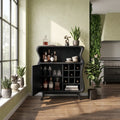 Mid Century Bar Cabinet with Storage Modern Kitchen