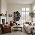 Contemporary Wooden Leaf Shape Floating Bookshelf For Home Decor