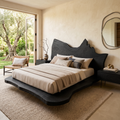 Contemporary Live Edge Bed Frame For Master Bedroom