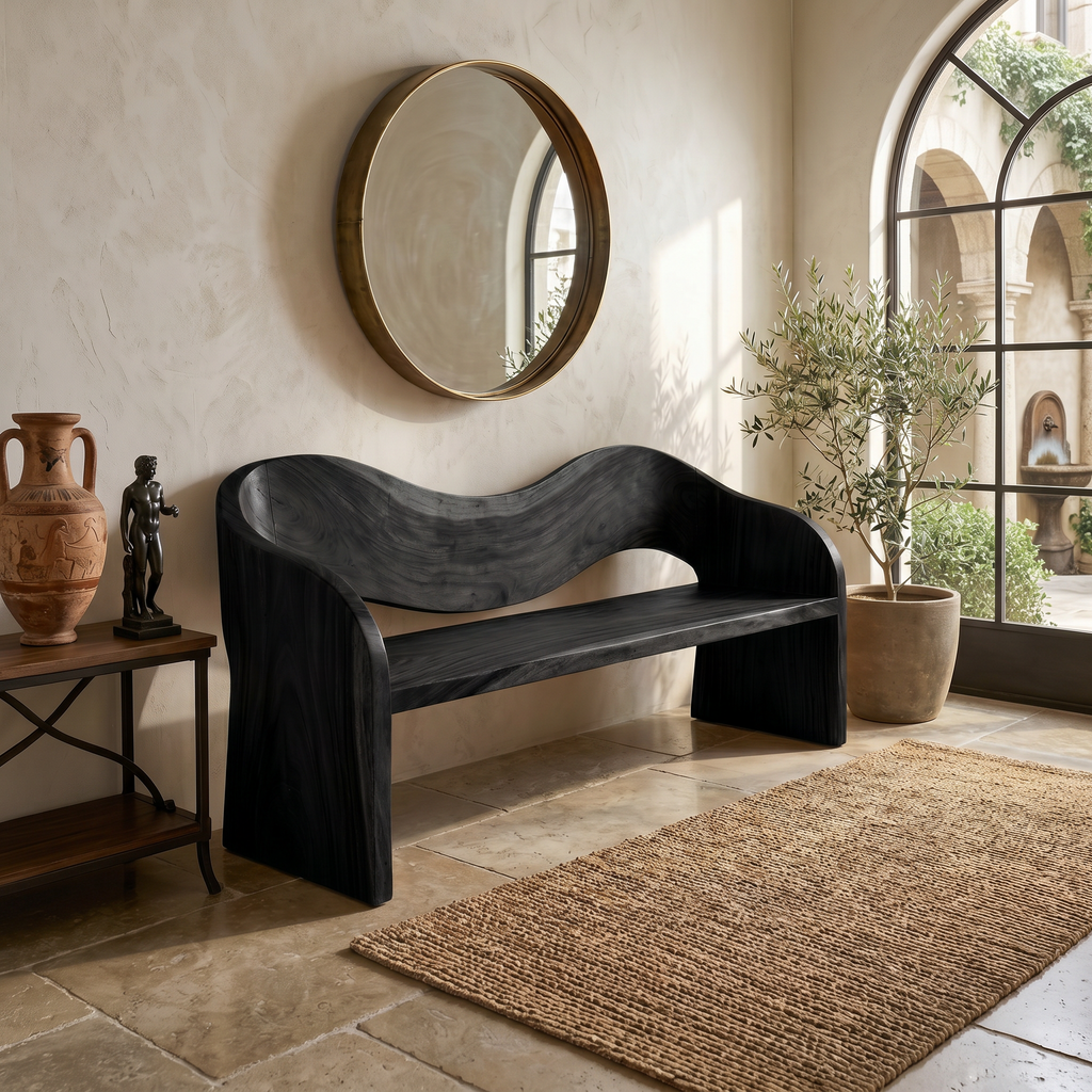 Contemporary Accent Bench Modern Residence