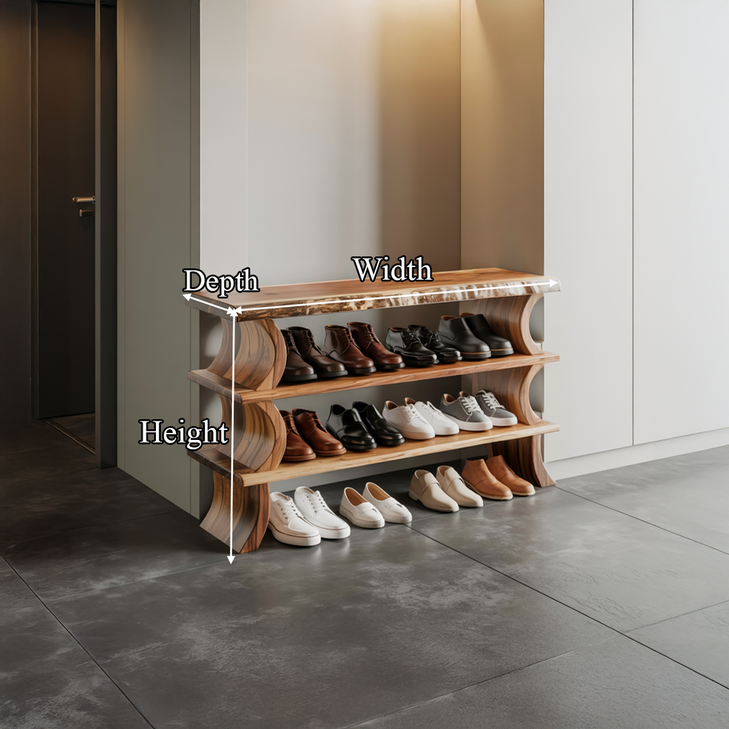 Contemporary Flow Shoe Bench Entryway And Mudroom