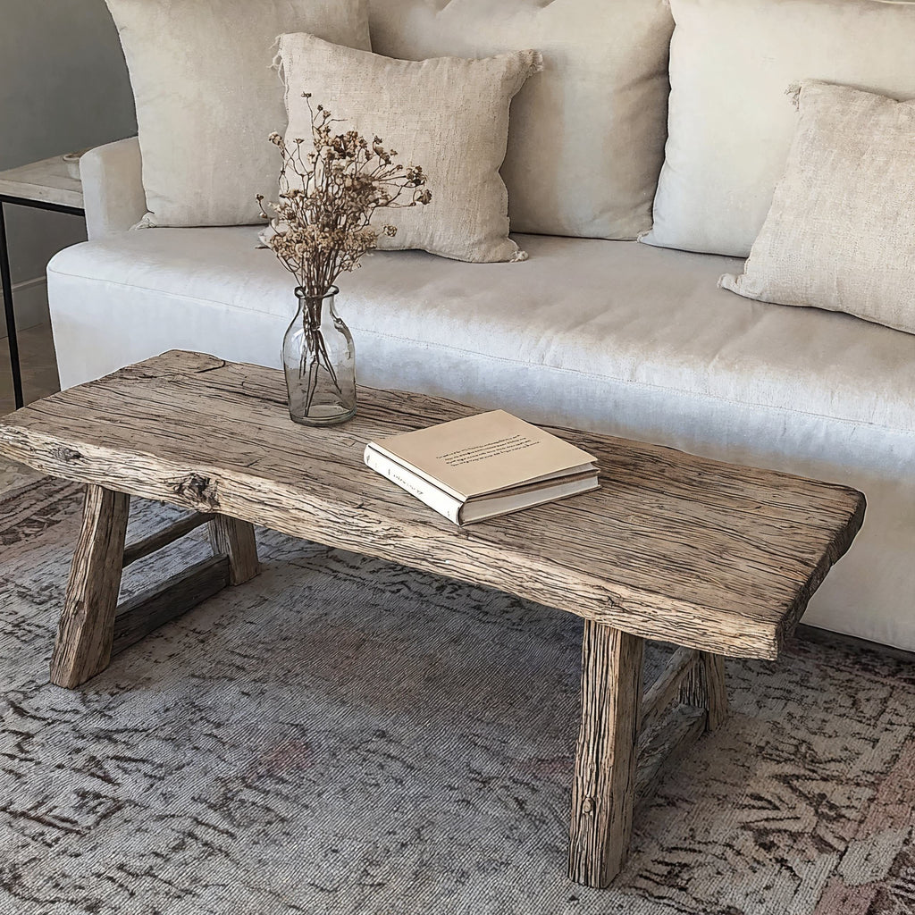 Coffee Table Handcrafted Decor