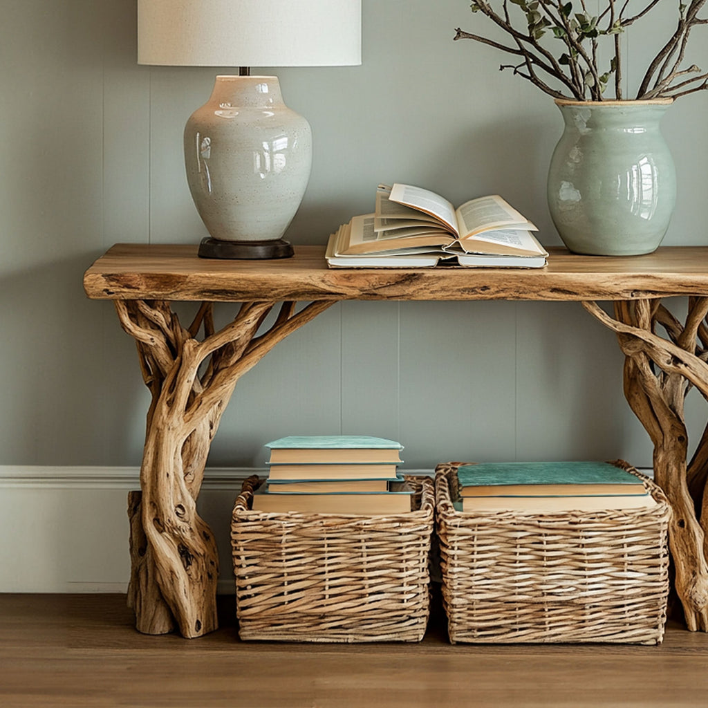 Live Edge Side Table Driftwood Table Console Table