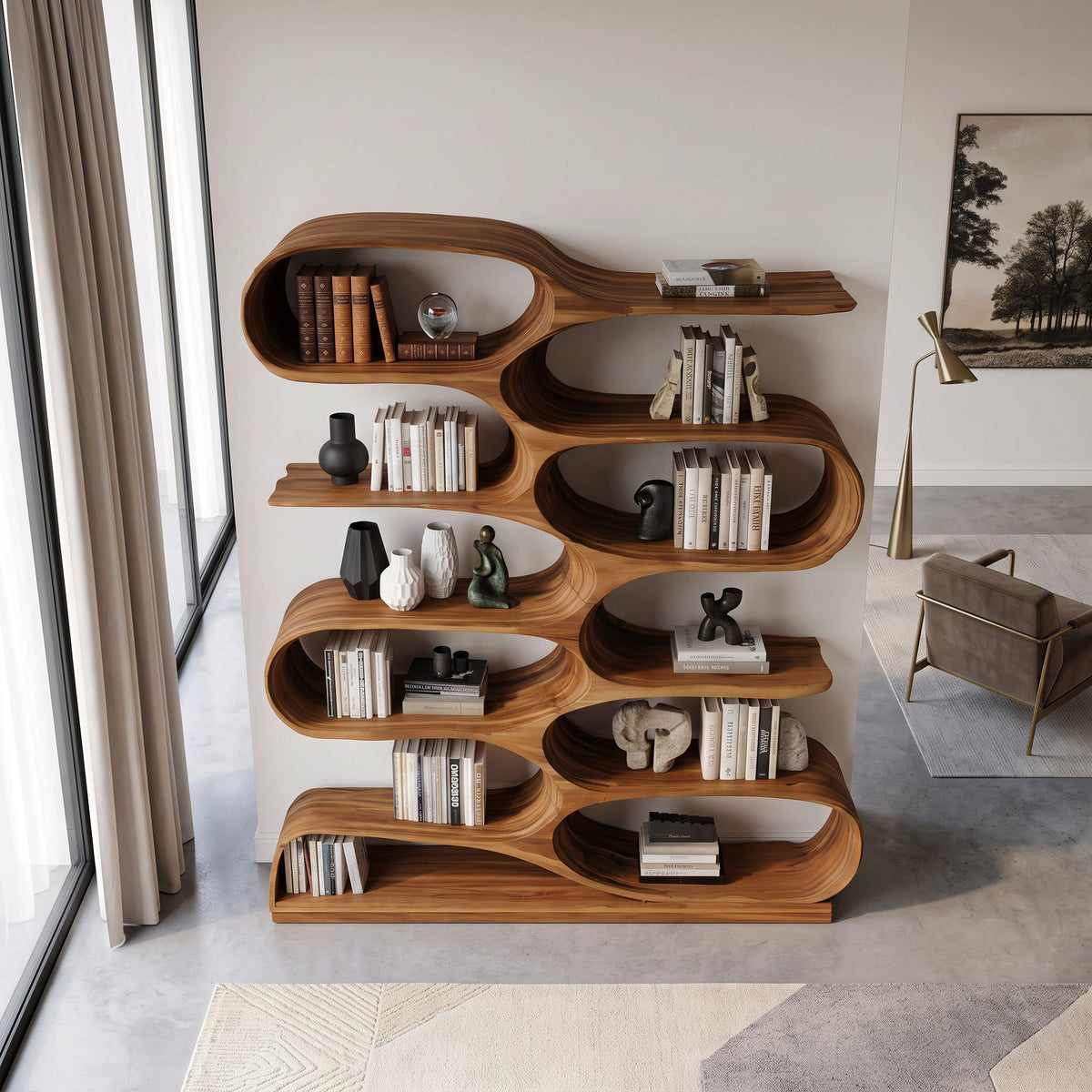 Organic Bookshelf