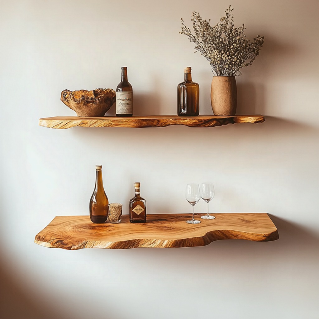 Custom Floating Shelves Wall Shelves Rustic Decor Office Gift