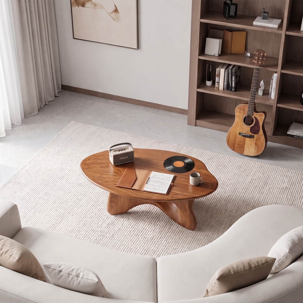 Farmhouse Low Table For Natural Home Furnishing