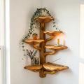Mushroom Tree Corner Shelf Floor To Ceiling