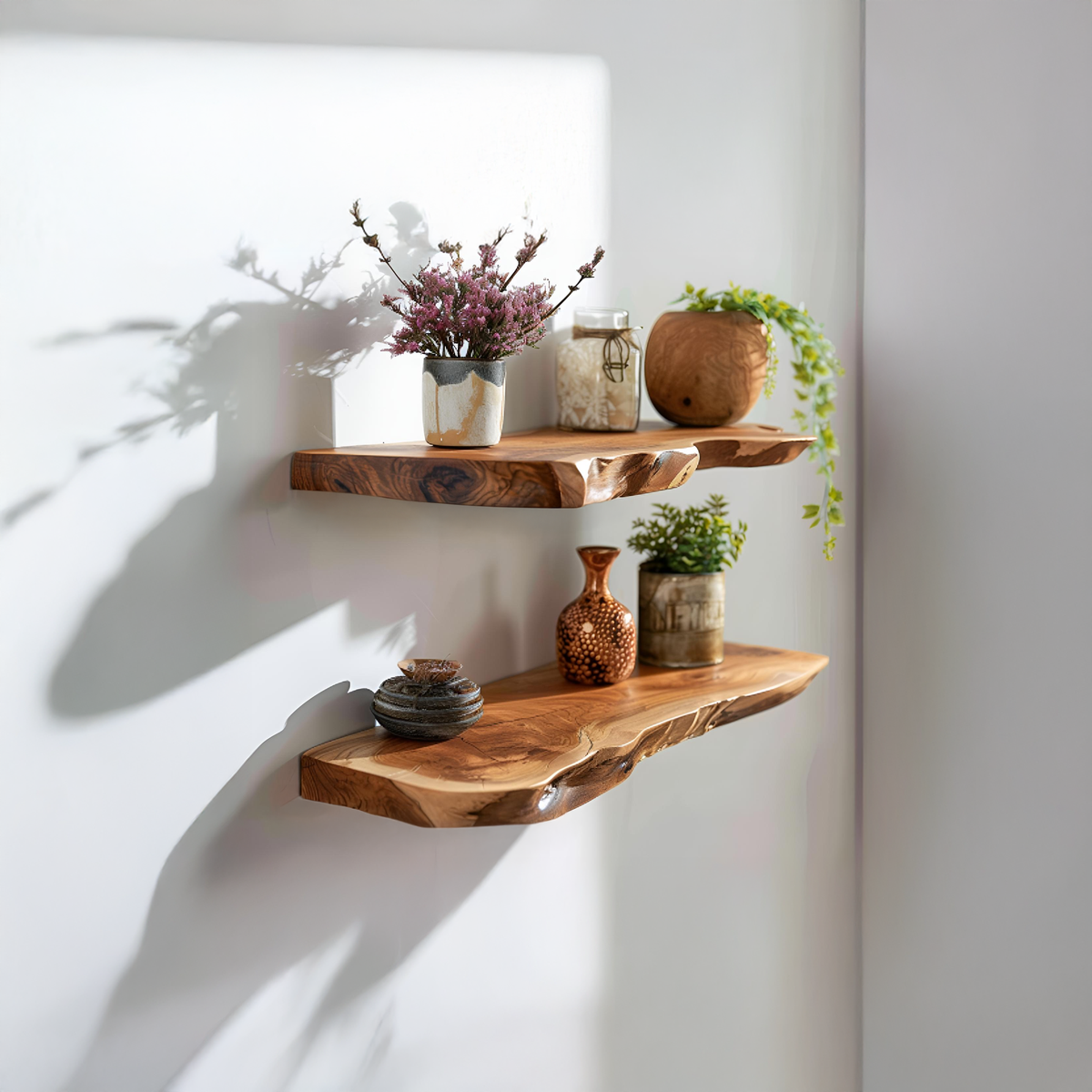 Floating Wall Shelf Handmade And Custom Decor Living Room Gift