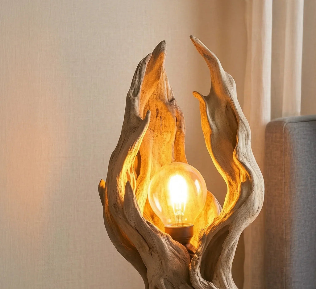 Tree Driftwood Table Lamp