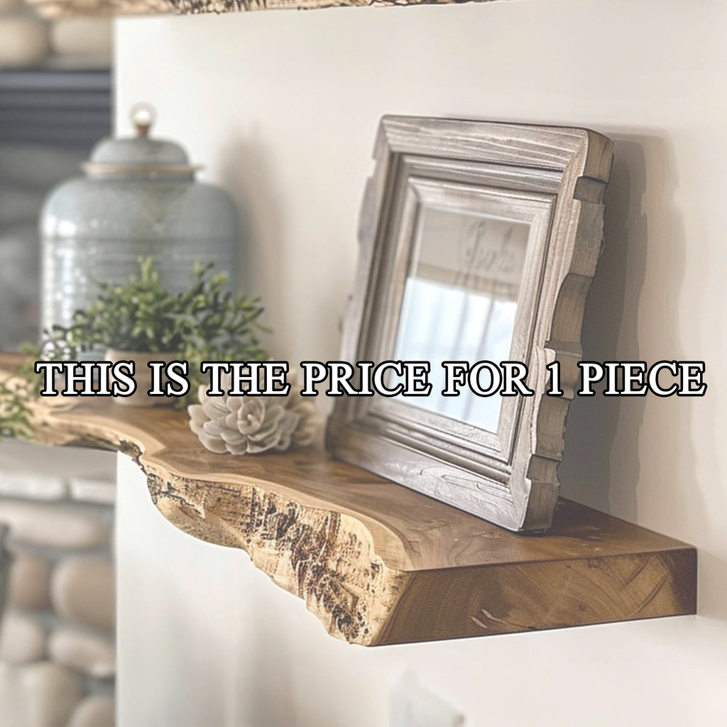 Live Edge Floating Shelves