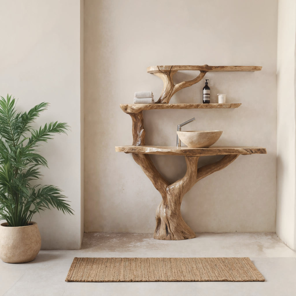Live Edge Vanity Bathroom