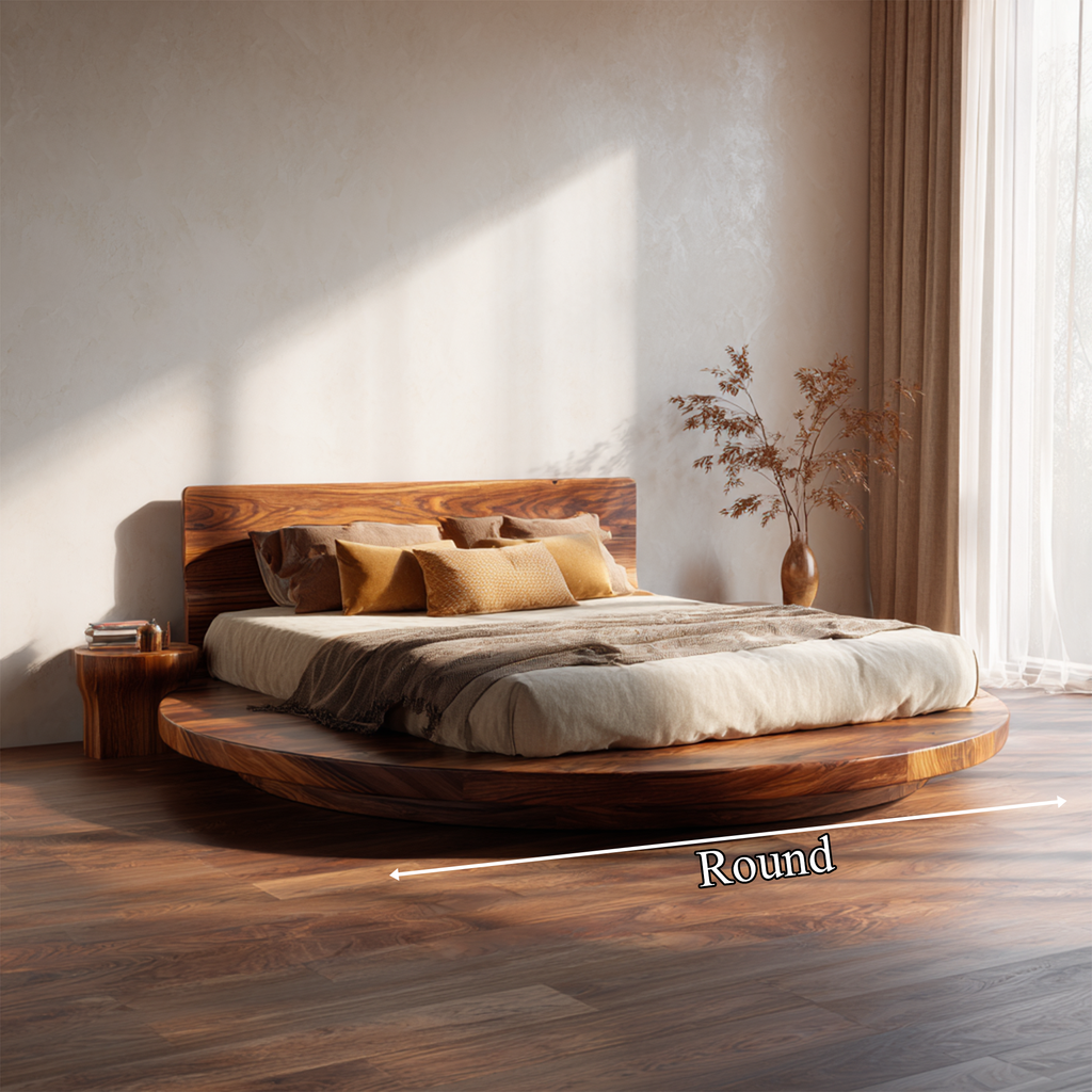 Mid Century Bedroom Minimal Platform Bed