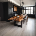 Dark Modern Kitchen Island Kitchen Or Chef Studio