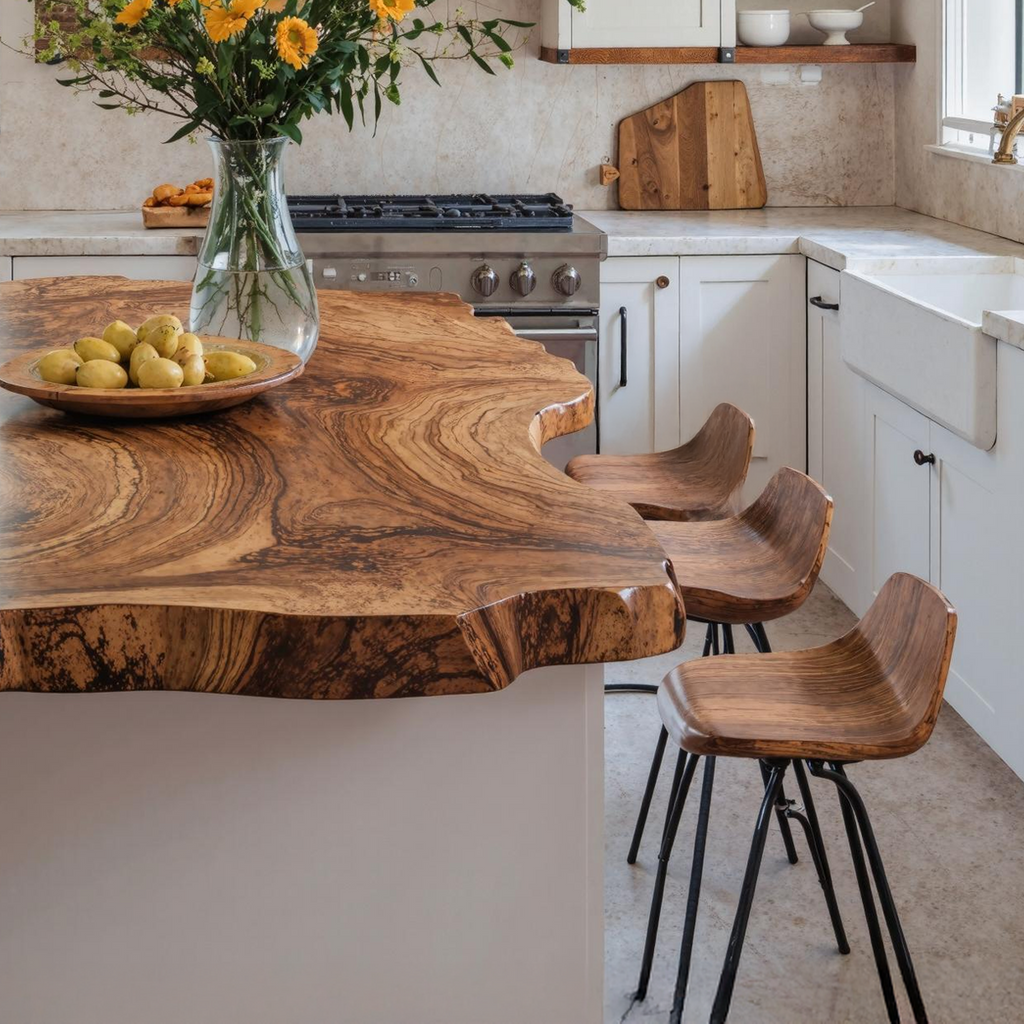 Farmhouse Kitchen Countertop For Dining Room