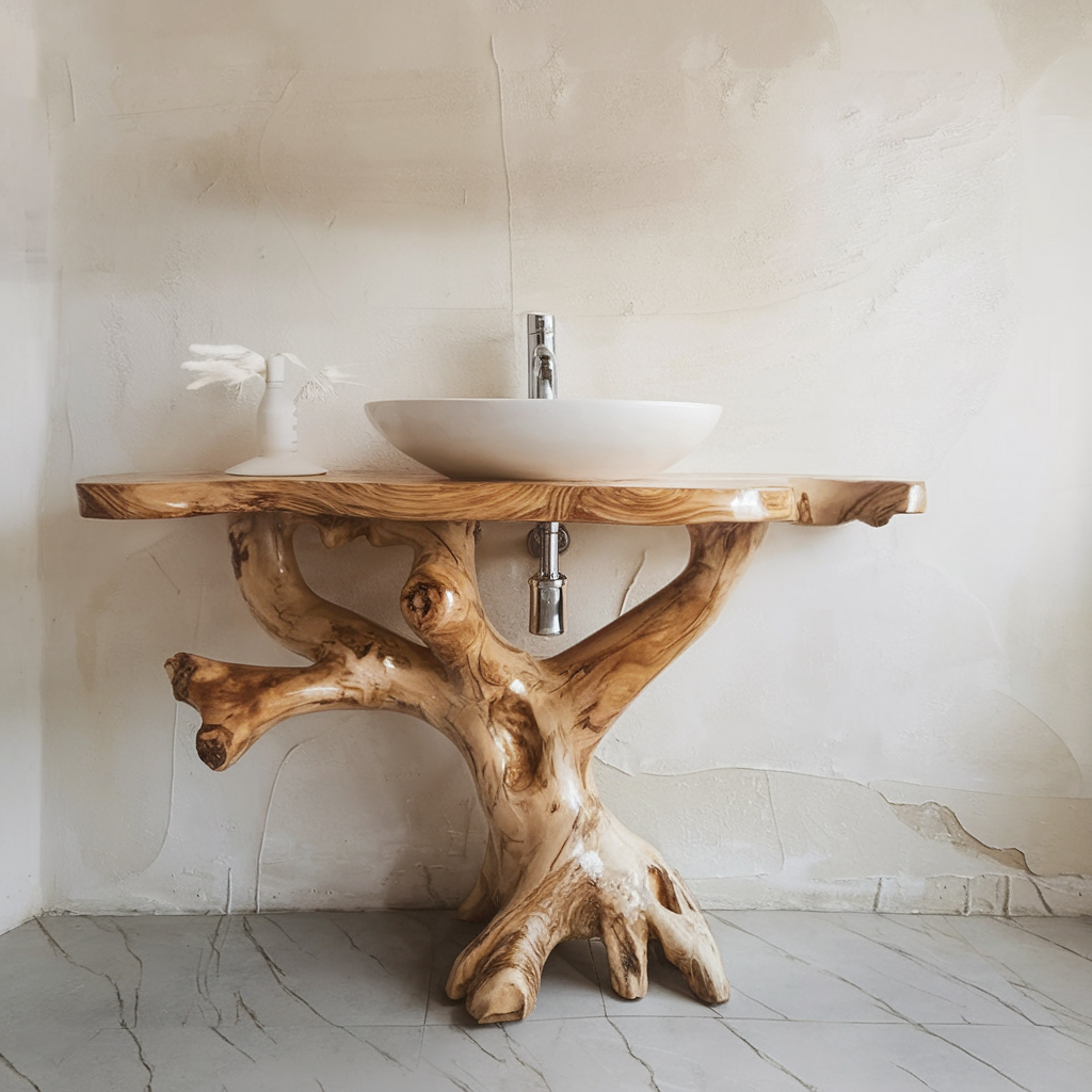 Handcrafted Bathroom Vanity