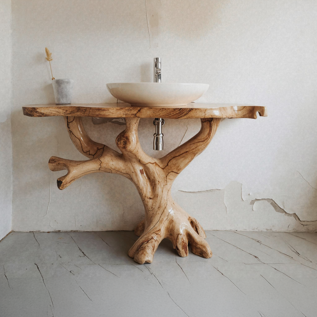 Handcrafted Bathroom Vanity