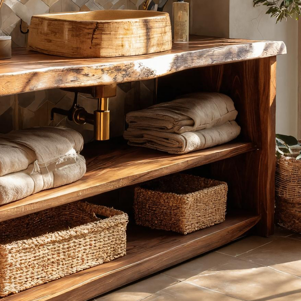 Mid Century Bathroom Vanity For Modern Interior Look