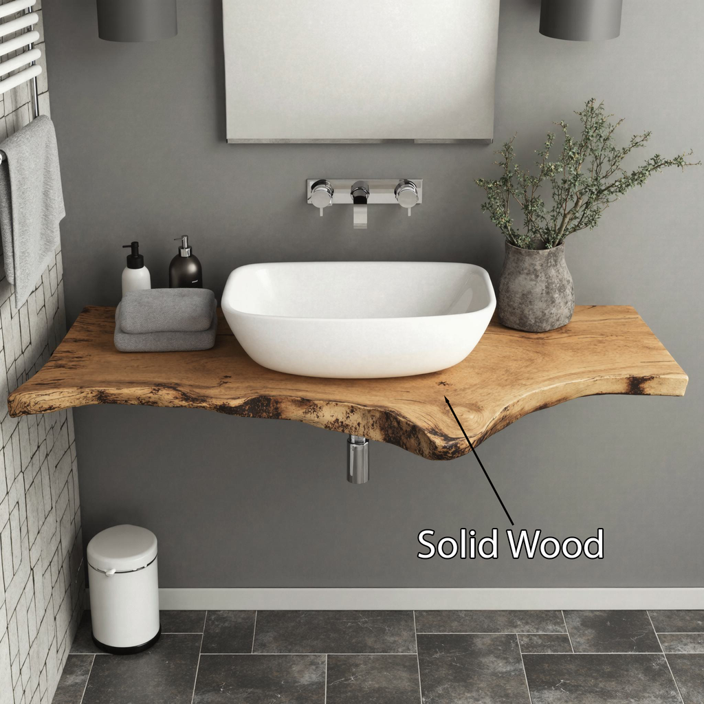 Handcrafted Solid Wood Vanity Premium Quality