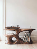 Solid Wood Turntable Stand