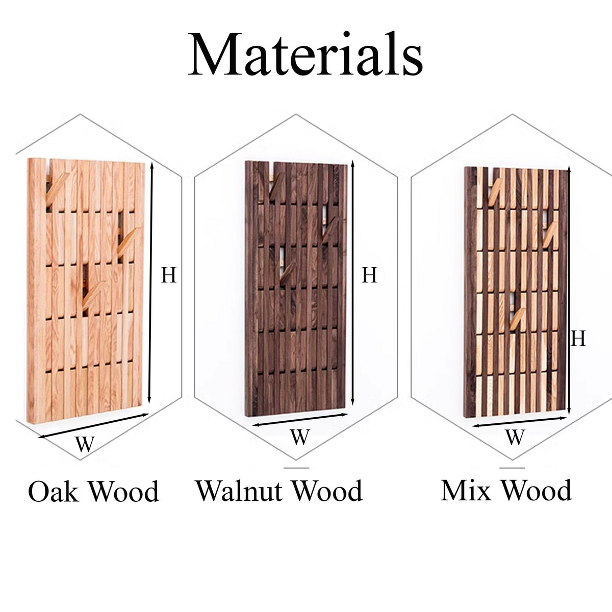 Piano Hat Rack, Wall Mounted Solid Wood Keyboard Hooks for Entryway