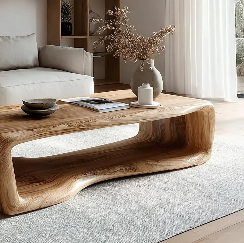 Rustic Wooden Coffee Table