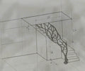 Elegant Wooden Branch And Leaf Stair Railing Custom Stair Railing Country Style