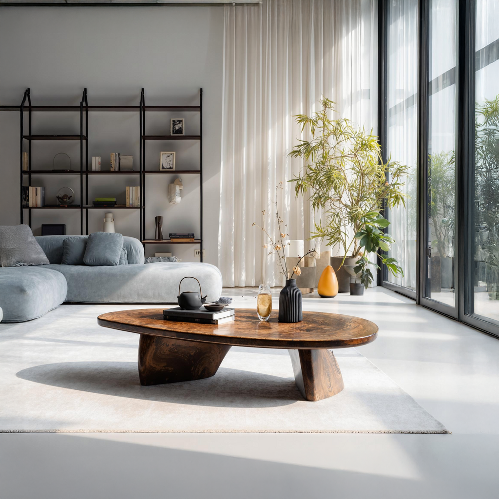 Handcrafted Coffee Table For Classic Home Decor