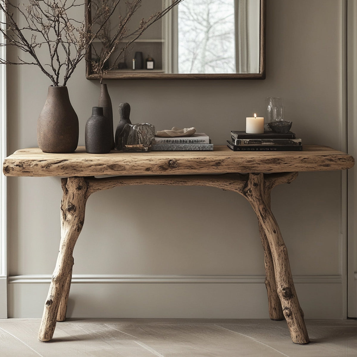 Curve Console Table Handcraft