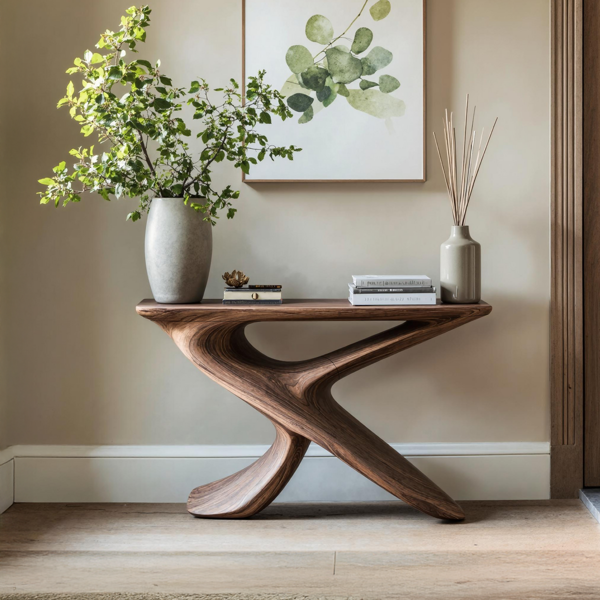Handcrafted Entryway Table Furniture Decor