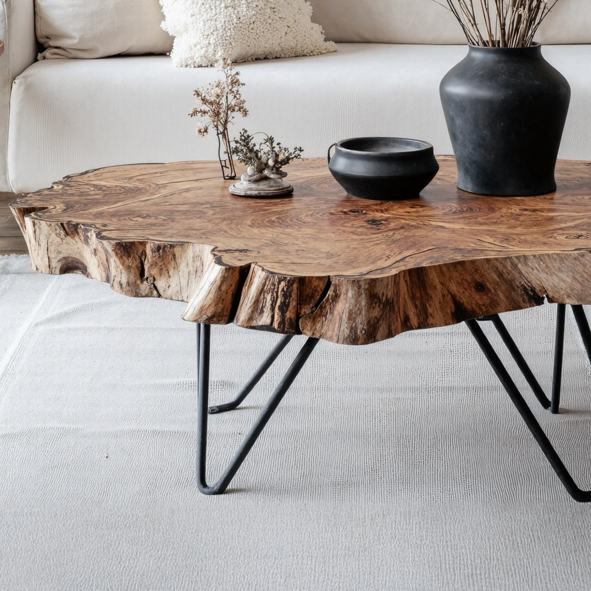 Handcrafted Coffee Table For Unique Living Room – Style 2