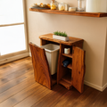 Handcrafted Tilt Out Trash Bin Cabinet For Kitchen Use