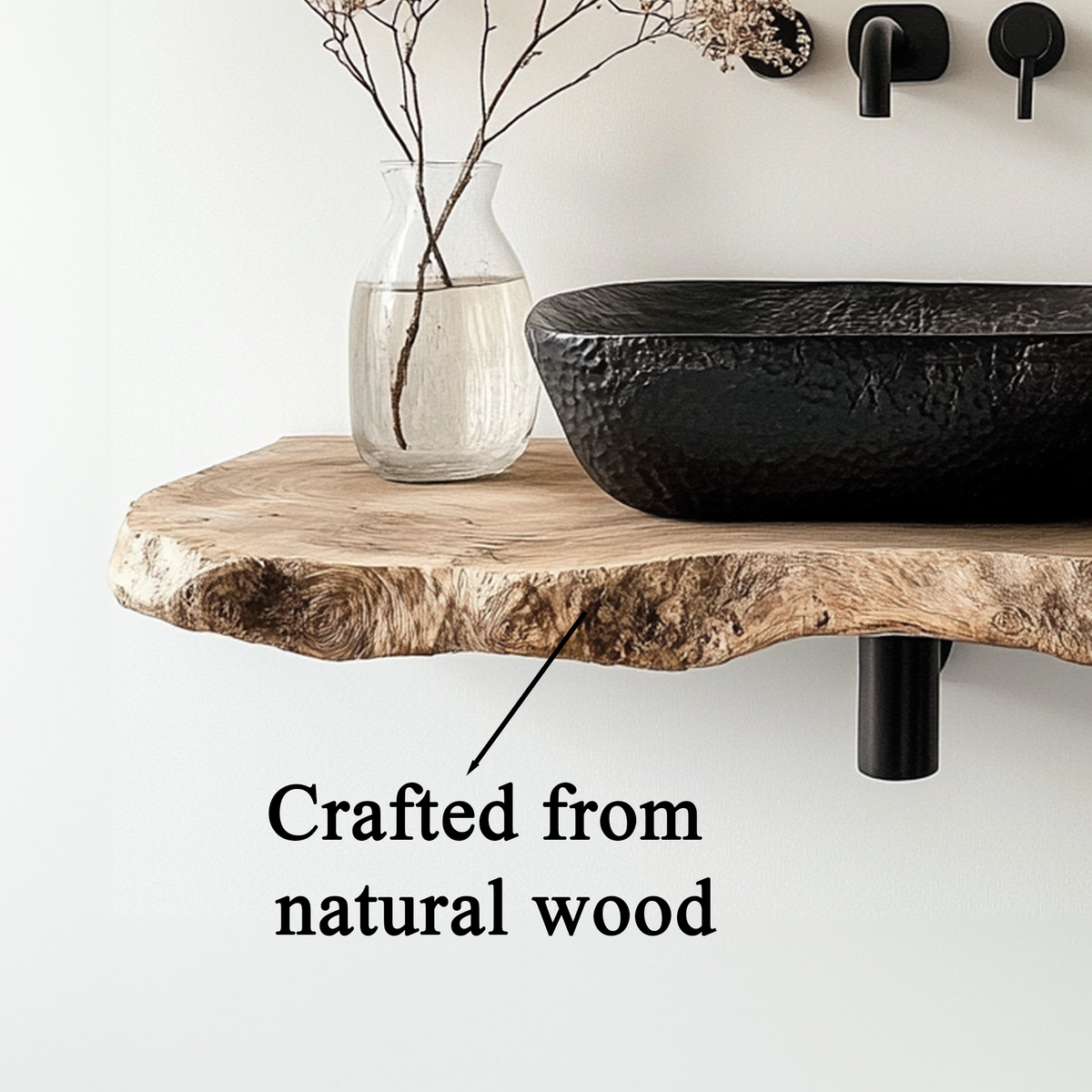 Floating Vanity Desk Shelf Wall