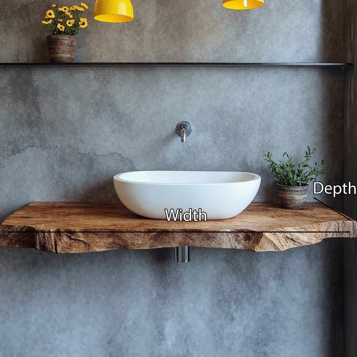 Farmhouse Solid Wood Vanity Exclusive Design