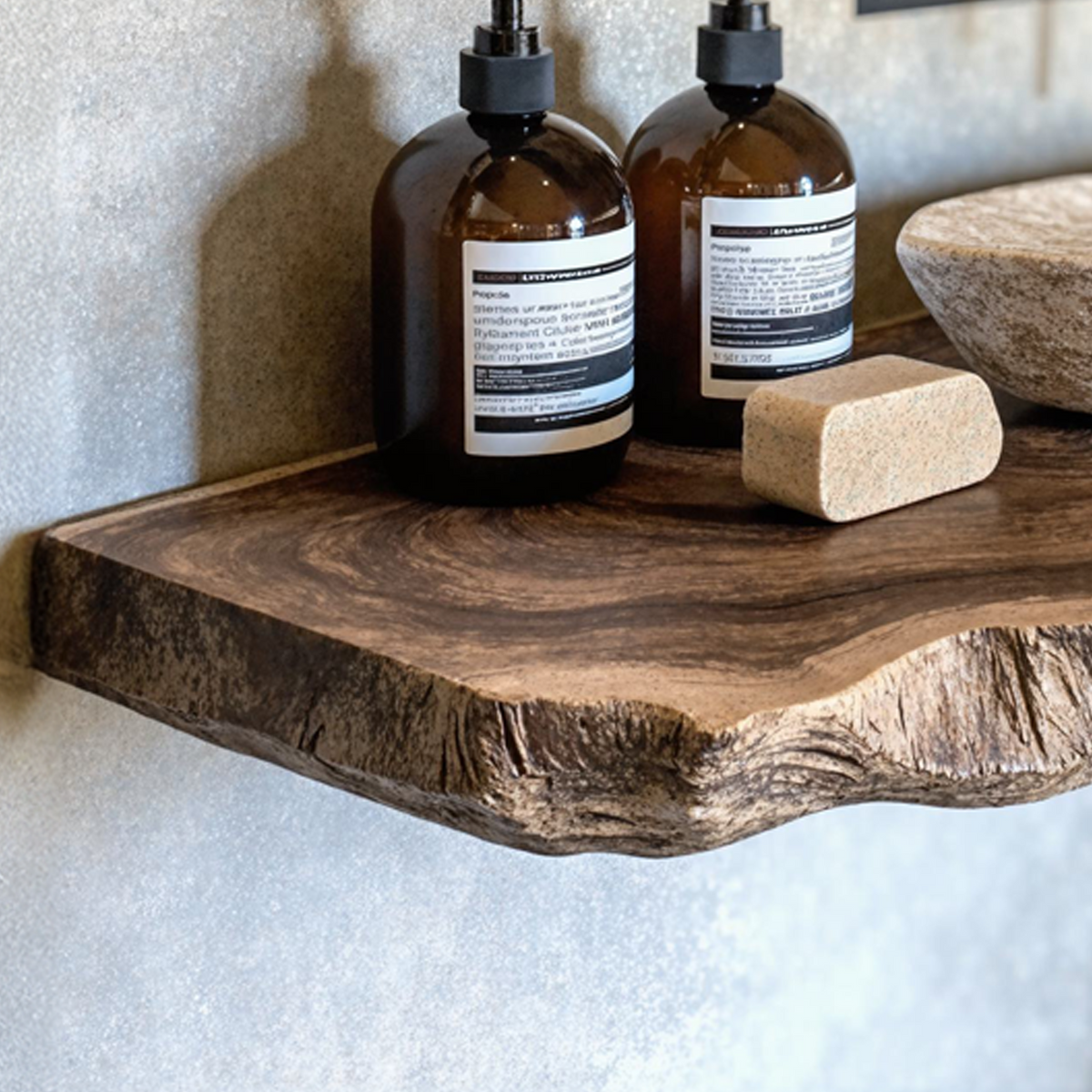 Live Edge Bathroom Vanity