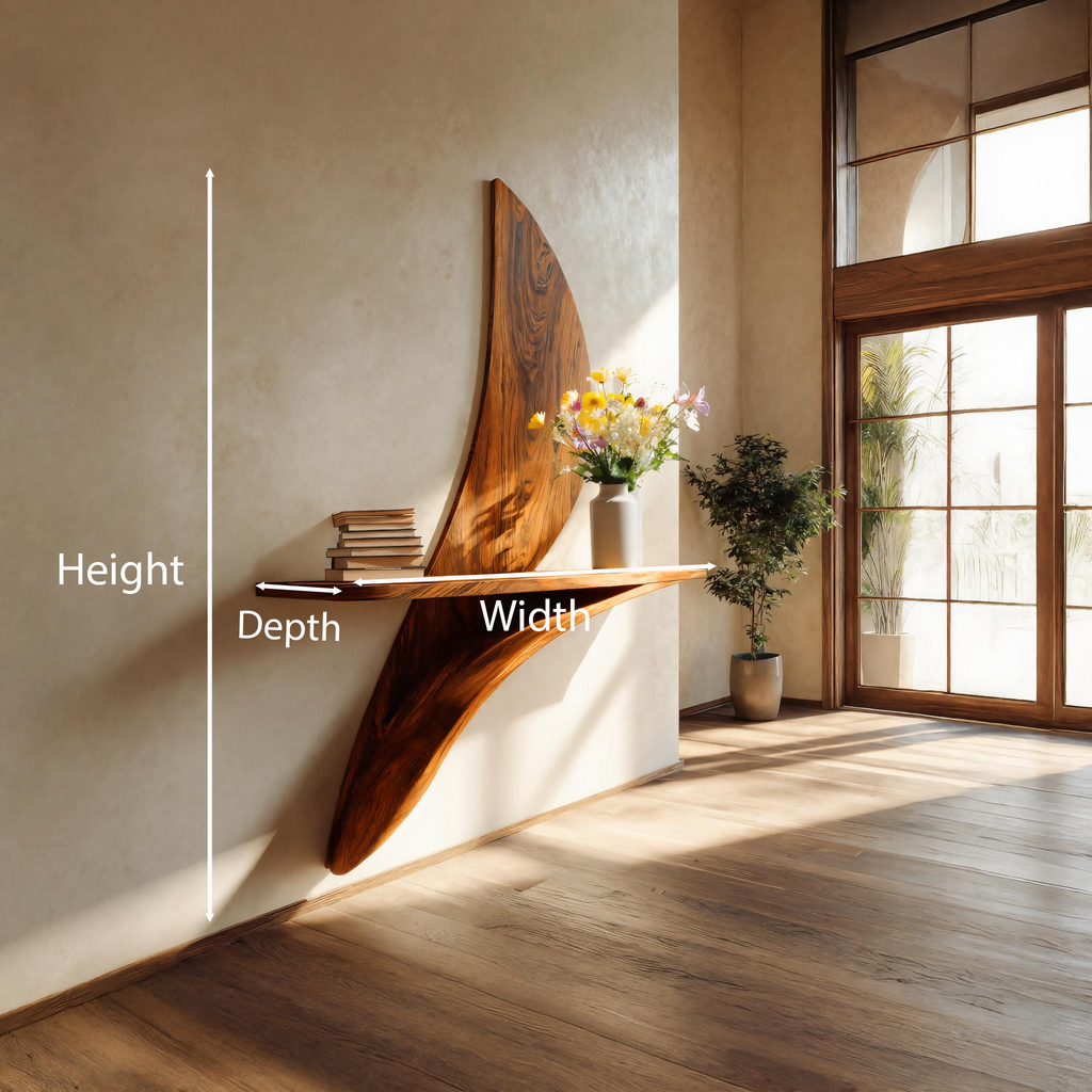 Artistic Wall Shelf For Modern Living Room