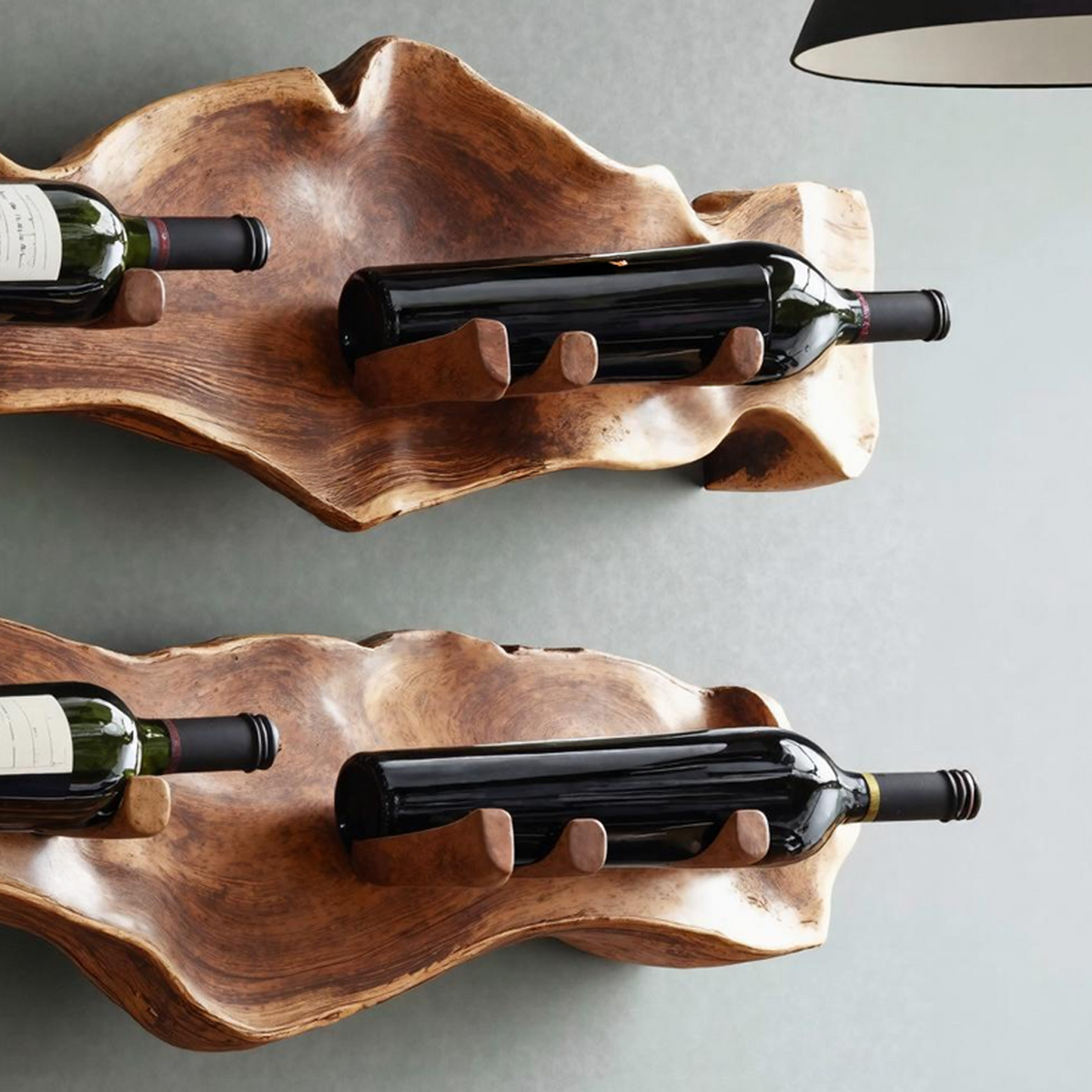 Handcrafted Wine Holder For Kitchen Countertop Style