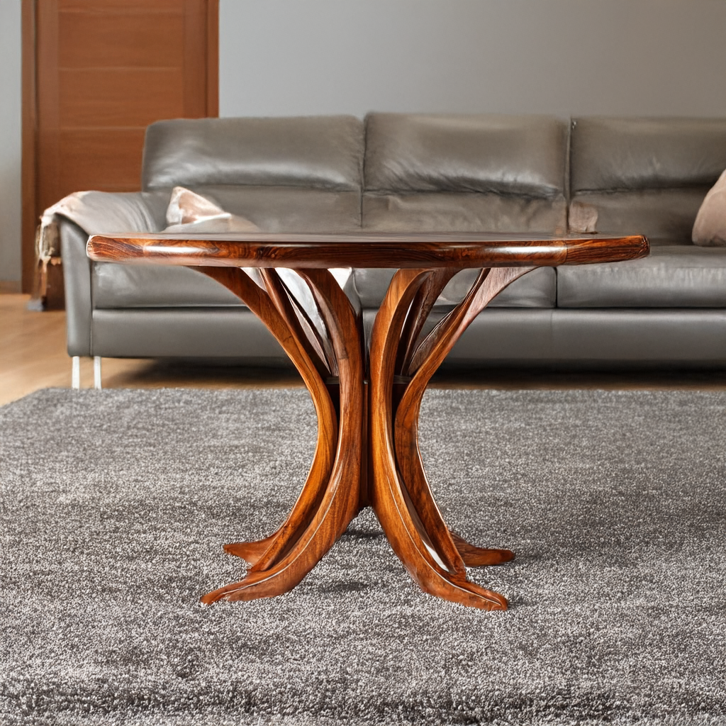 Live Edge Coffee Table Rustic Wood Home Decor Gift