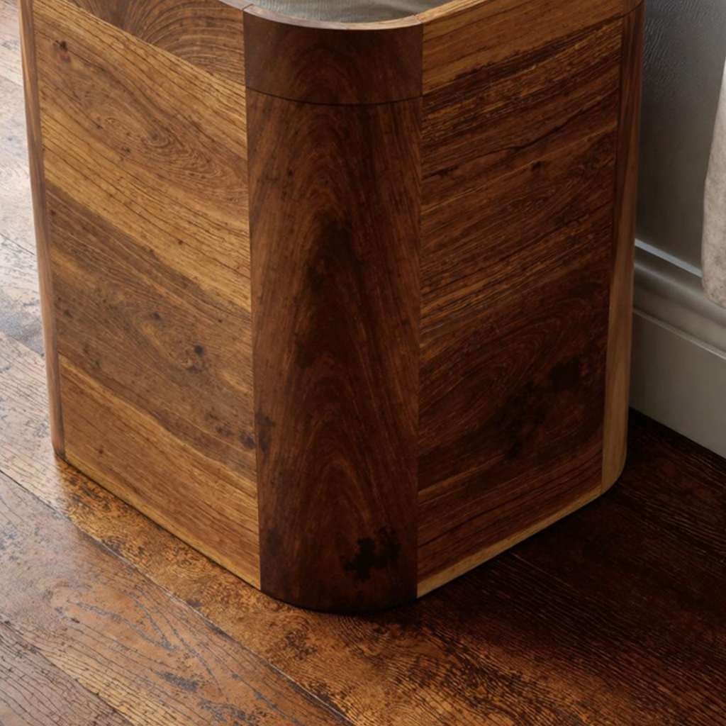 Farmhouse Solid Wood Box For Entryway And Home Decor