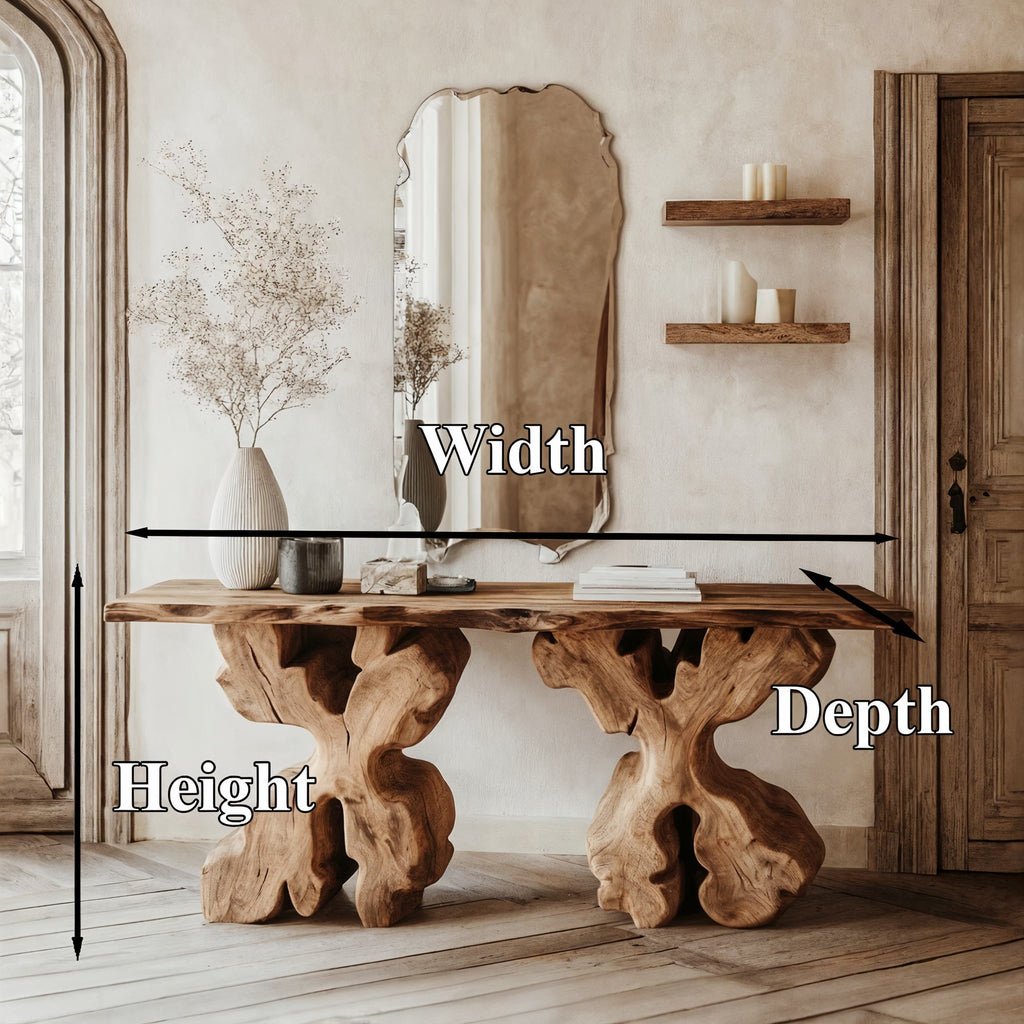 Living Edge Console Table