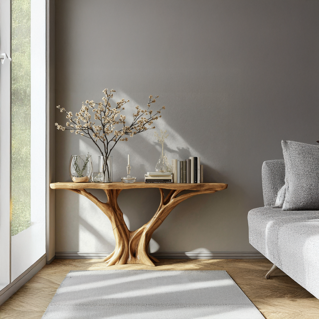 Decorative Console Table For A Sophisticated Home Aesthetic