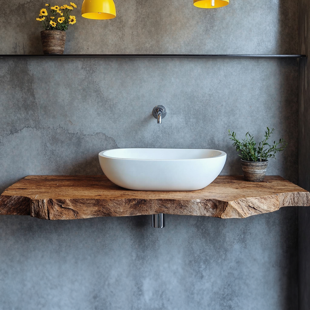 Farmhouse Solid Wood Vanity Exclusive Design